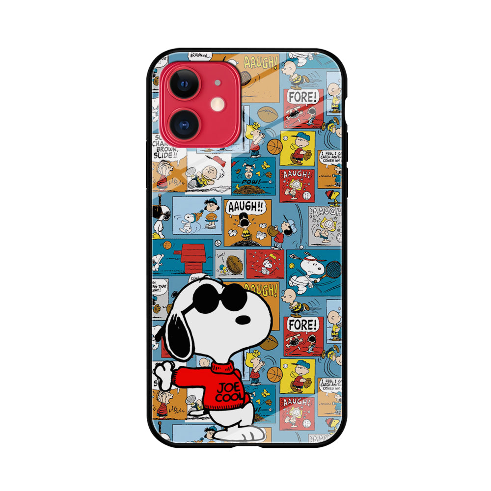 Snoopy Colorful Page iPhone 11 Case