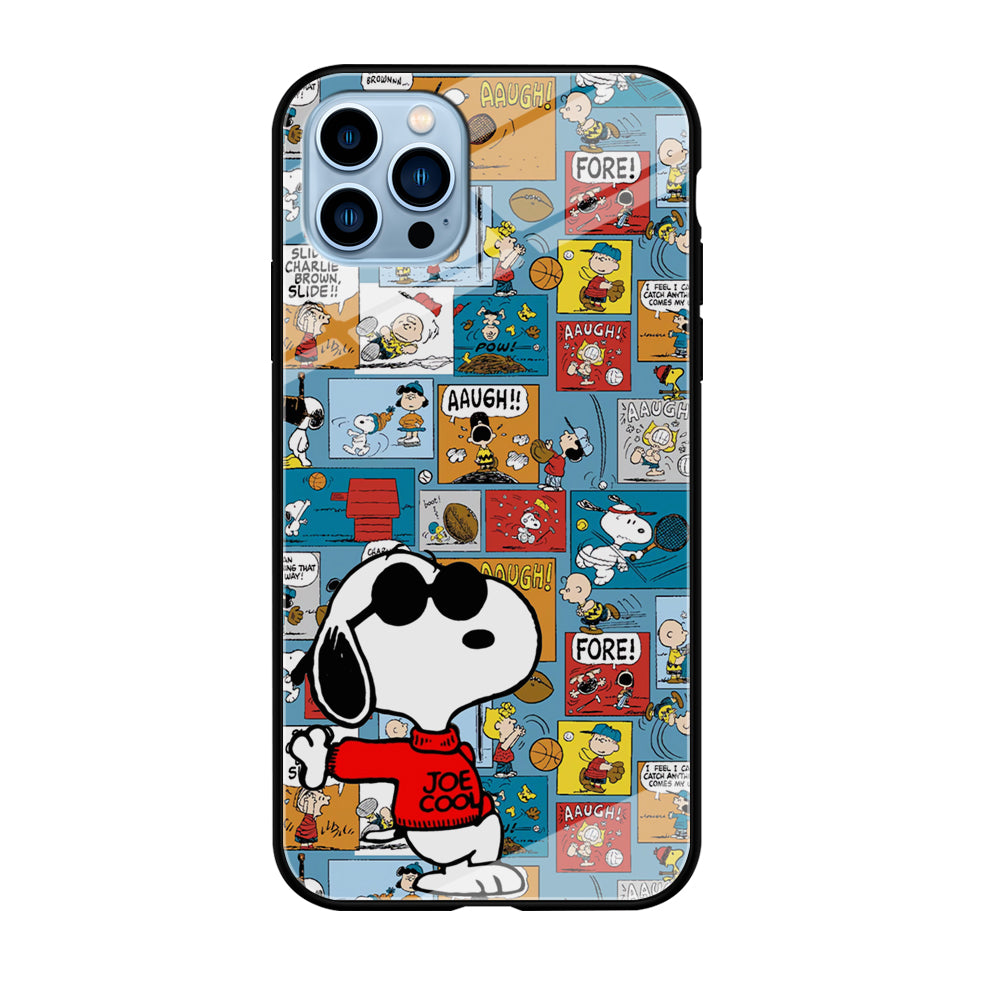 Snoopy Colorful Page iPhone 12 Pro Case