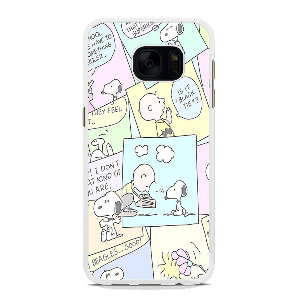 Snoopy Comic Samsung Galaxy S7 Case