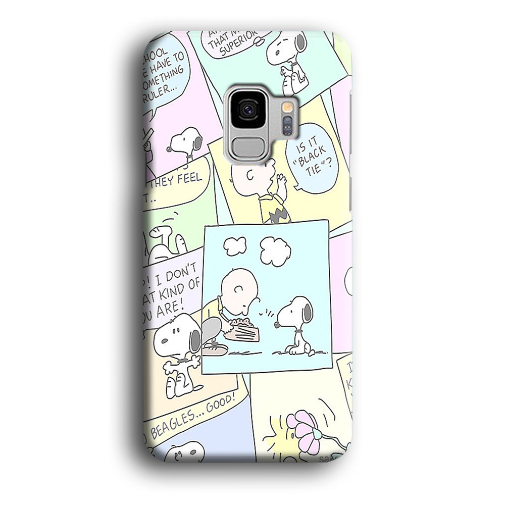 Snoopy Comic Samsung Galaxy S9 Case