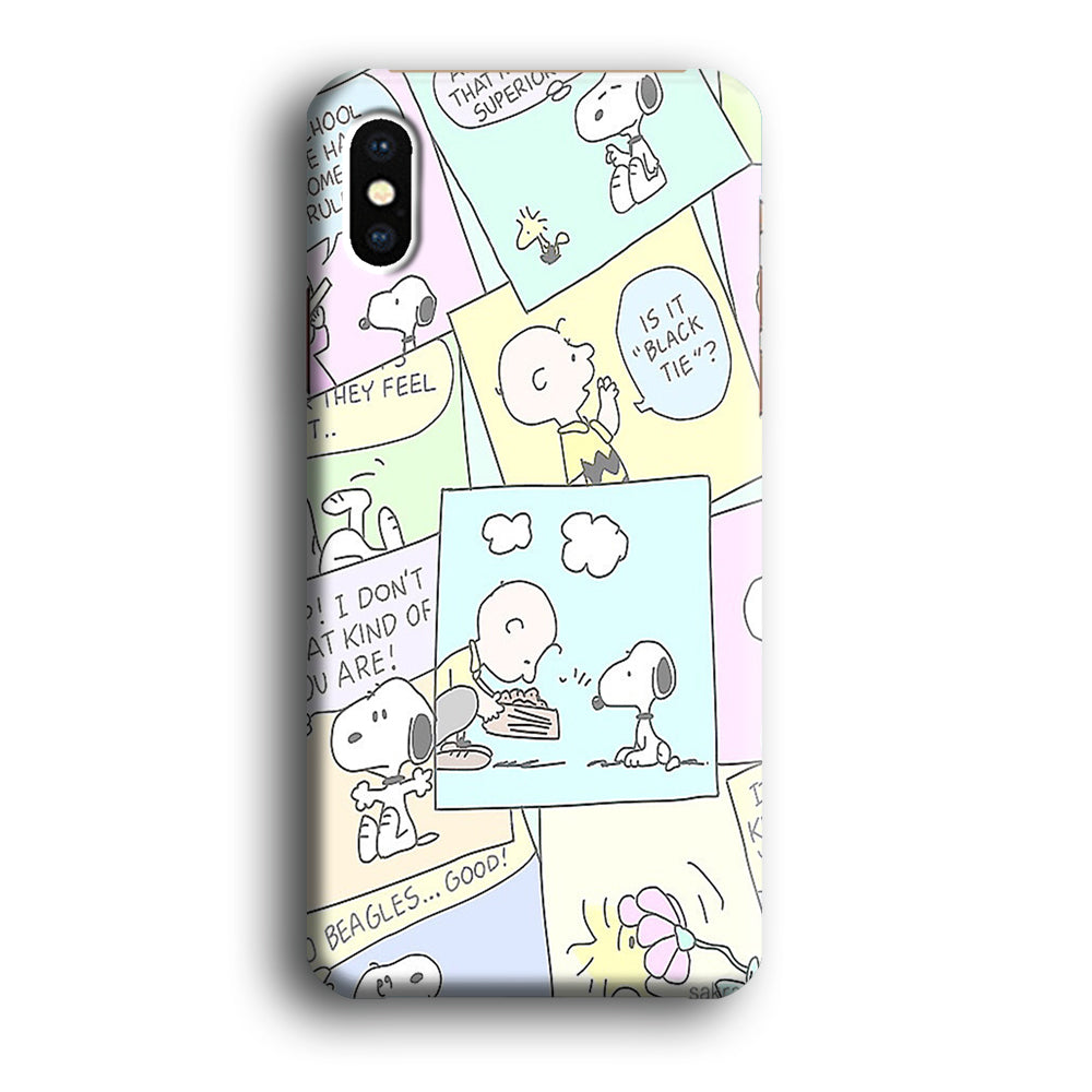 Snoopy Comic iPhone XS MAX Case