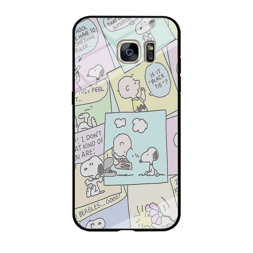 Snoopy Comic Samsung Galaxy S7 Case
