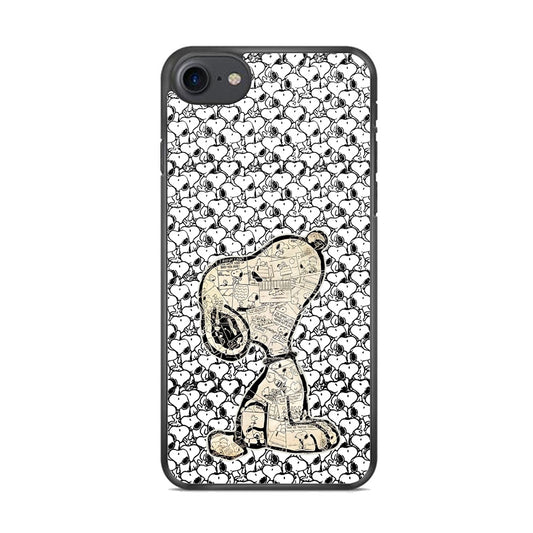 Snoopy Comic in Dog iPhone 8 Case