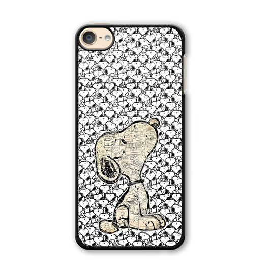 Snoopy Comic in Dog iPod Touch 6 Case - Carneyforia