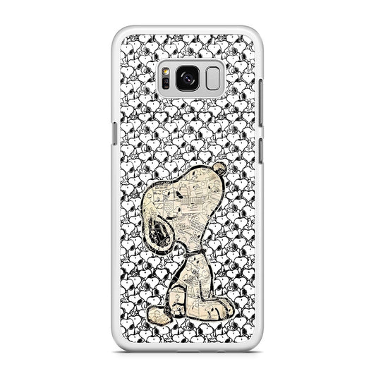 Snoopy Comic in Dog Samsung Galaxy S8 Plus Case