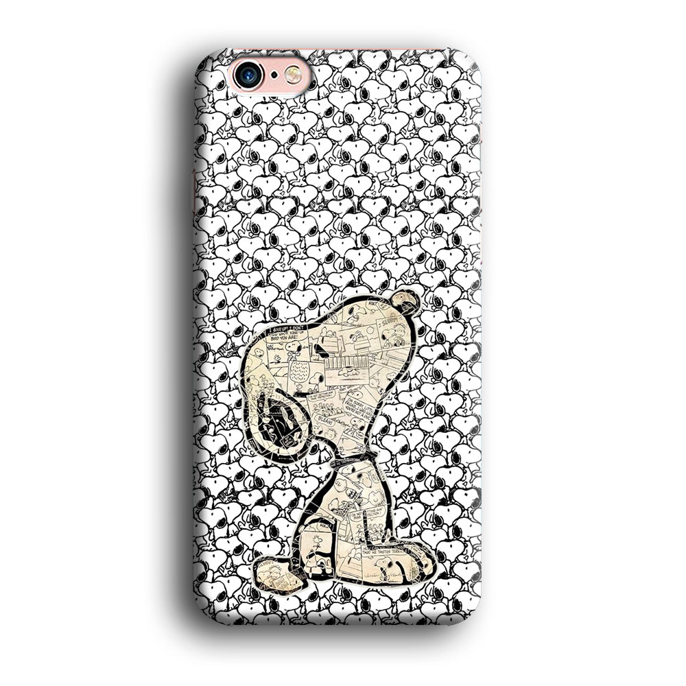 Snoopy Comic in Dog iPhone 6 Plus | 6s Plus Case