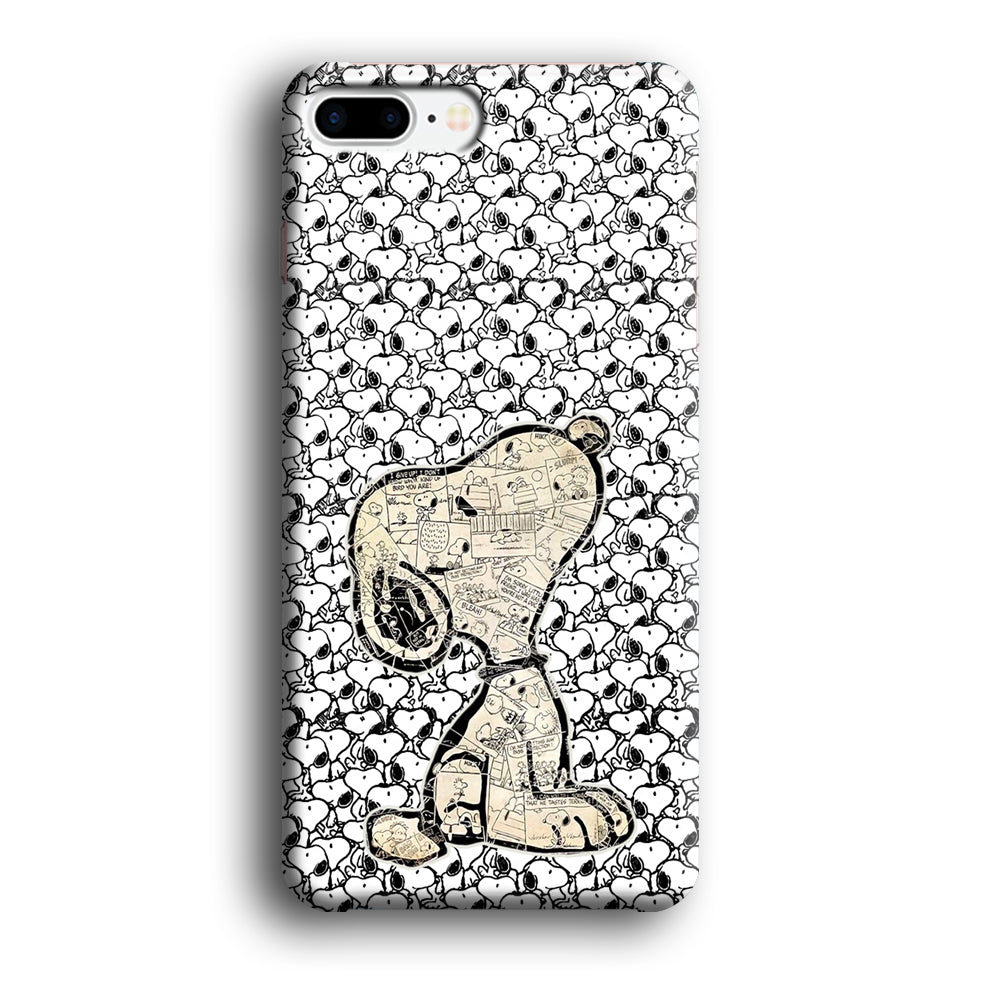 Snoopy Comic in Dog iPhone 7 Plus Case