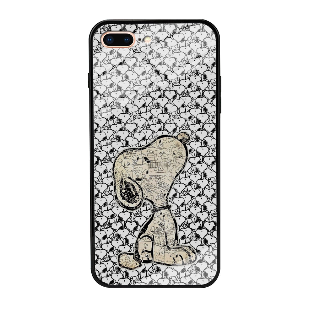 Snoopy Comic in Dog iPhone 7 Plus Case
