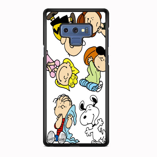Snoopy Gang Samsung Galaxy Note 9 Case