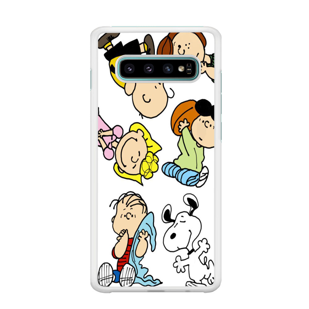 Snoopy Gang Samsung Galaxy S10 Case
