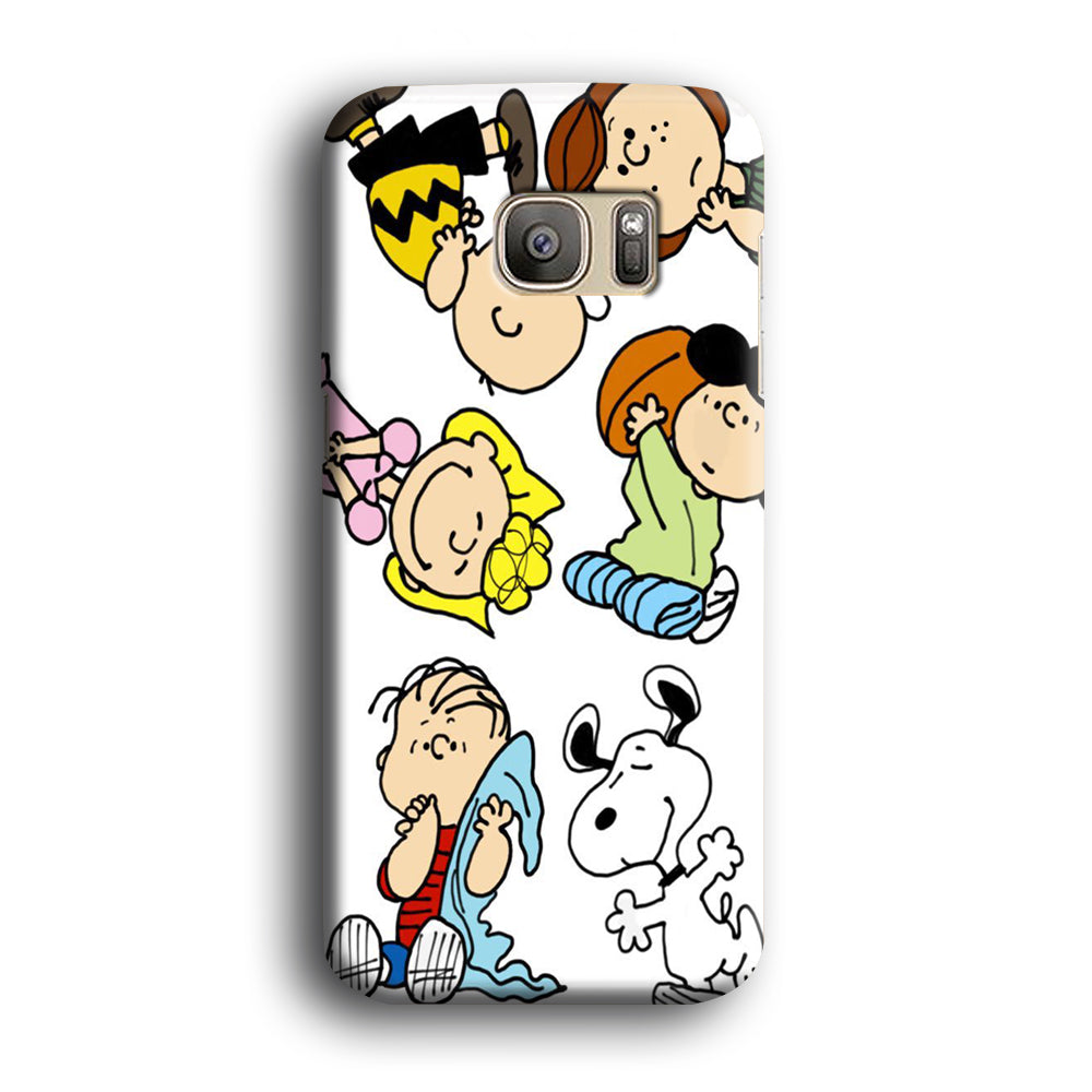 Snoopy Gang Samsung Galaxy S7 Edge Case