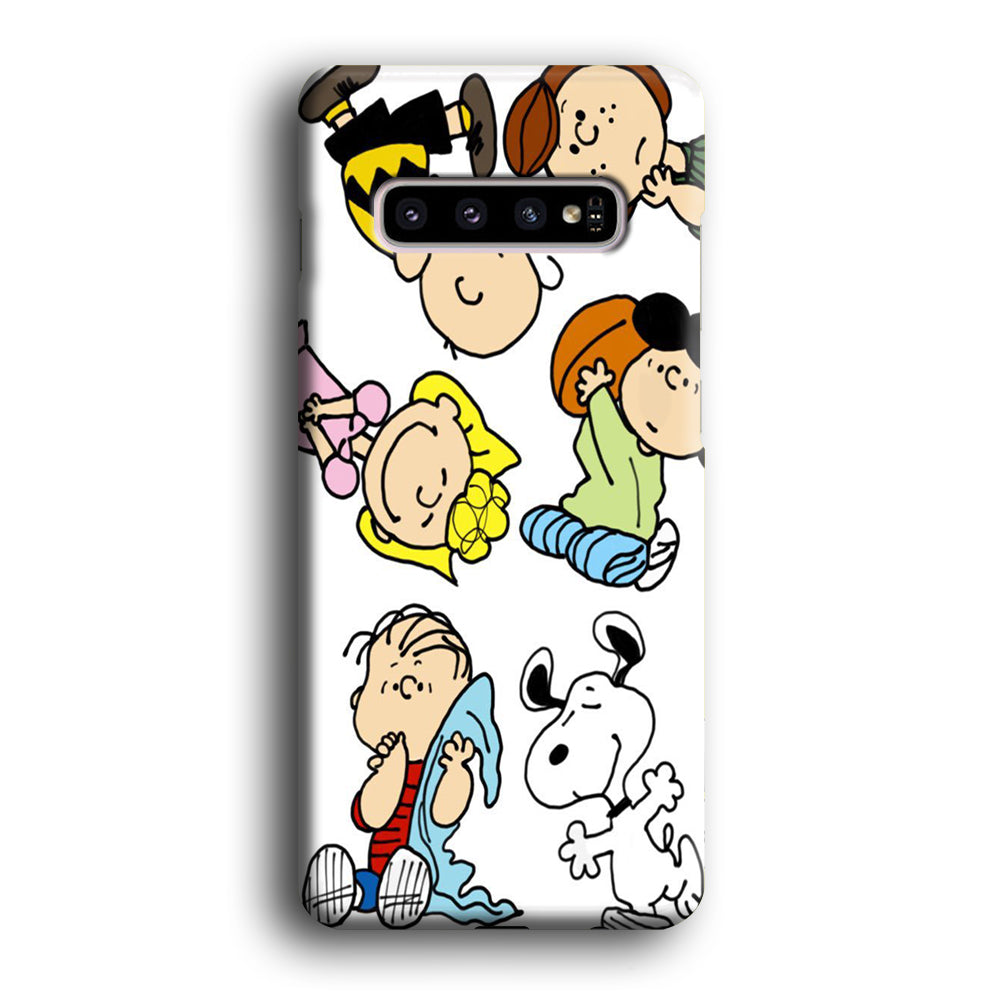 Snoopy Gang Samsung Galaxy S10 Case