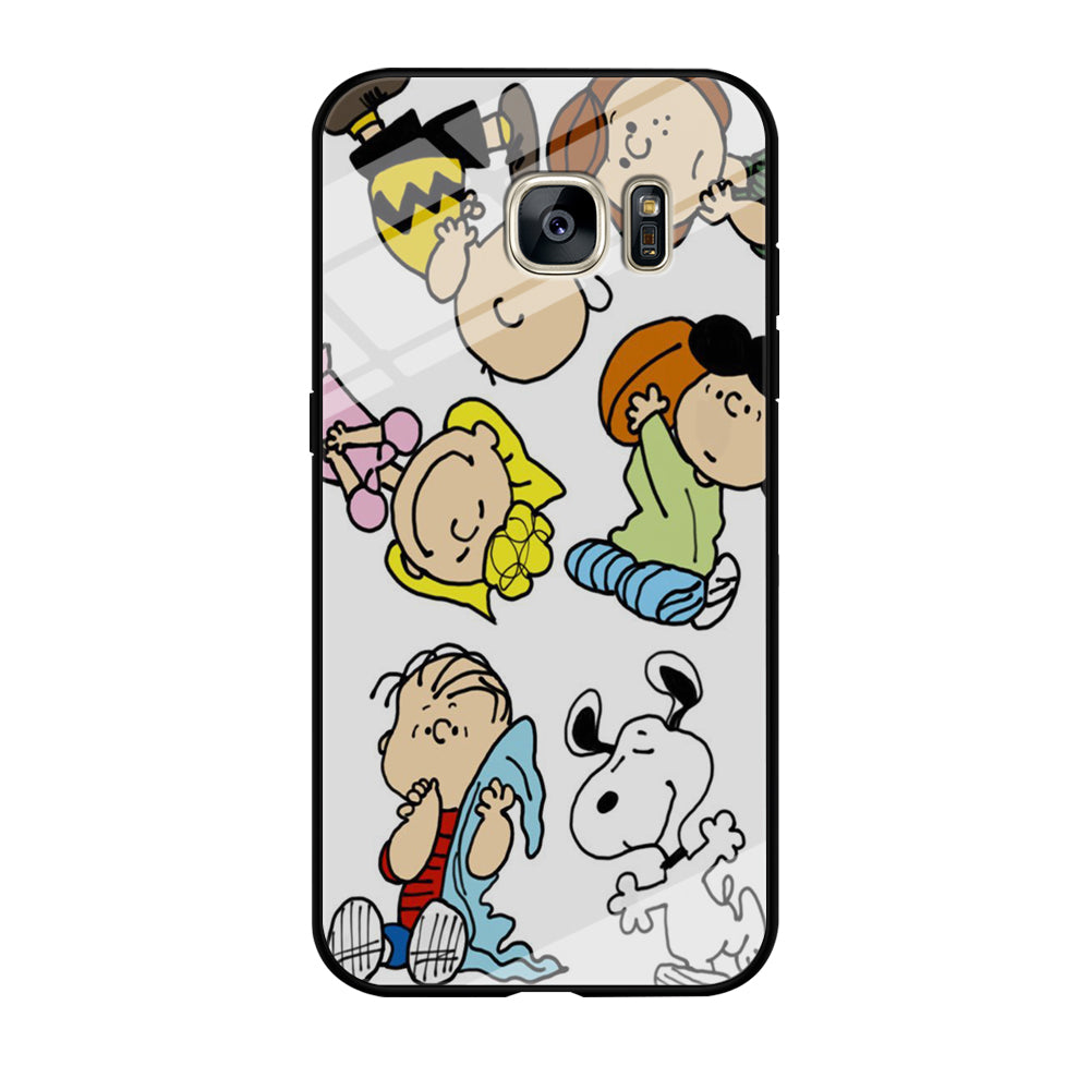 Snoopy Gang Samsung Galaxy S7 Edge Case