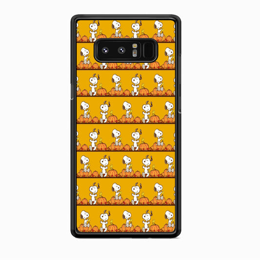 Snoopy Happy farm Fruit Samsung Galaxy Note 8 Case