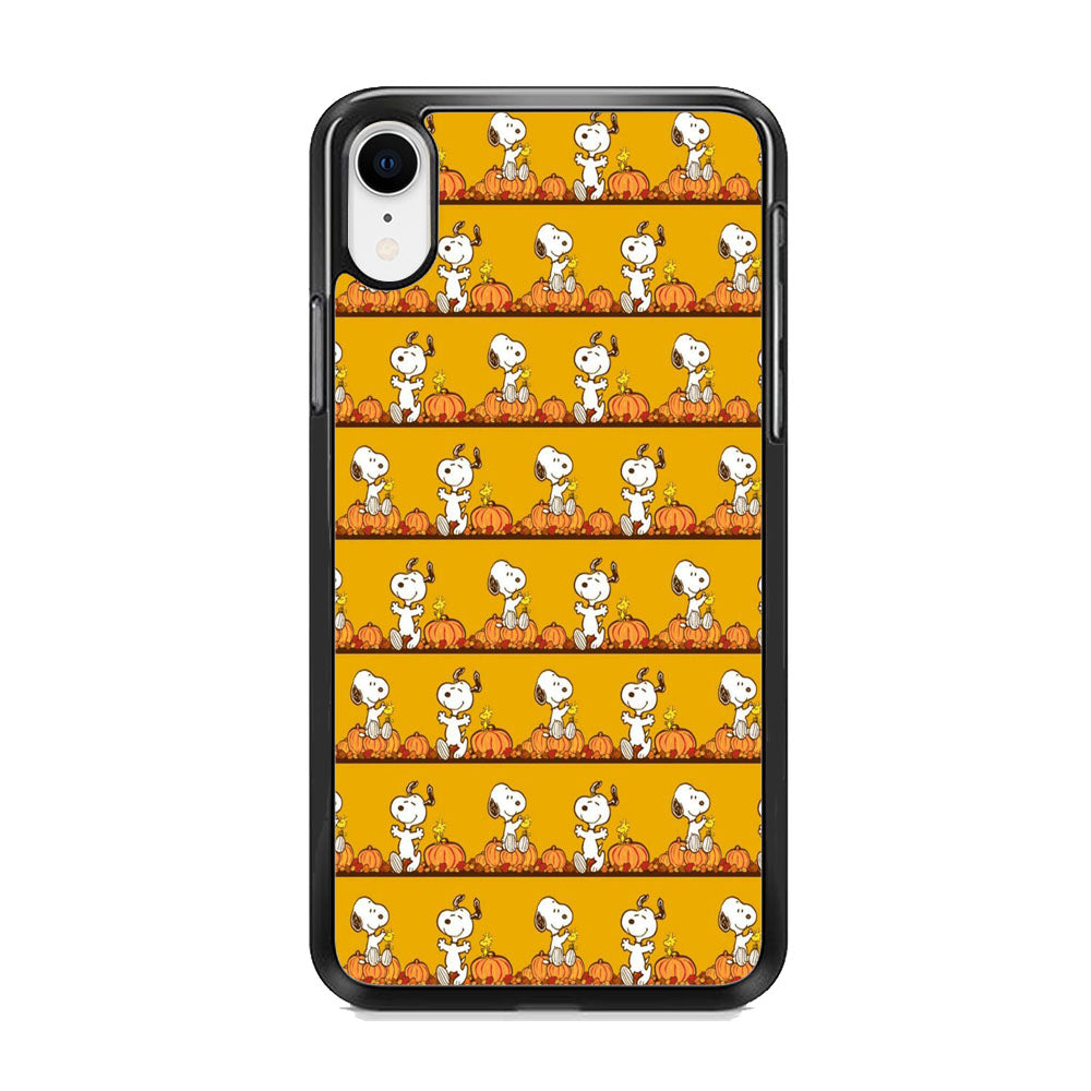 Snoopy Happy farm Fruit iPhone XR Case