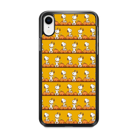 Snoopy Happy farm Fruit iPhone XR Case