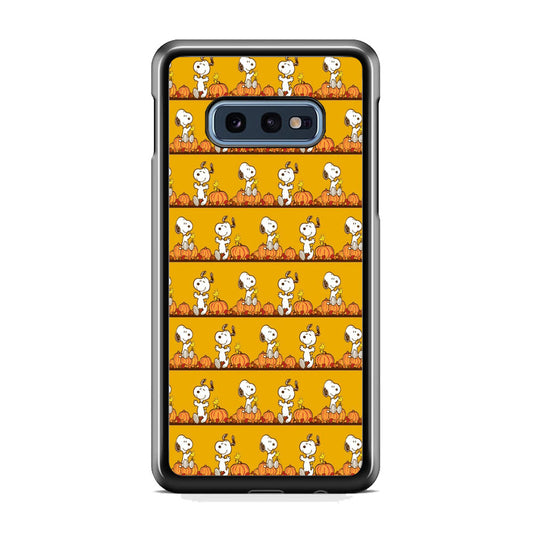 Snoopy Happy farm Fruit Samsung Galaxy S10E Case