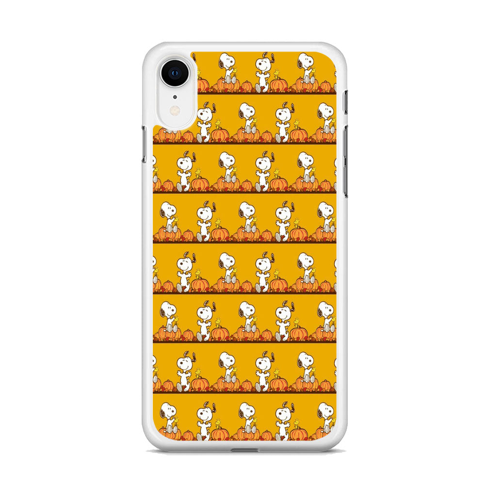 Snoopy Happy farm Fruit iPhone XR Case