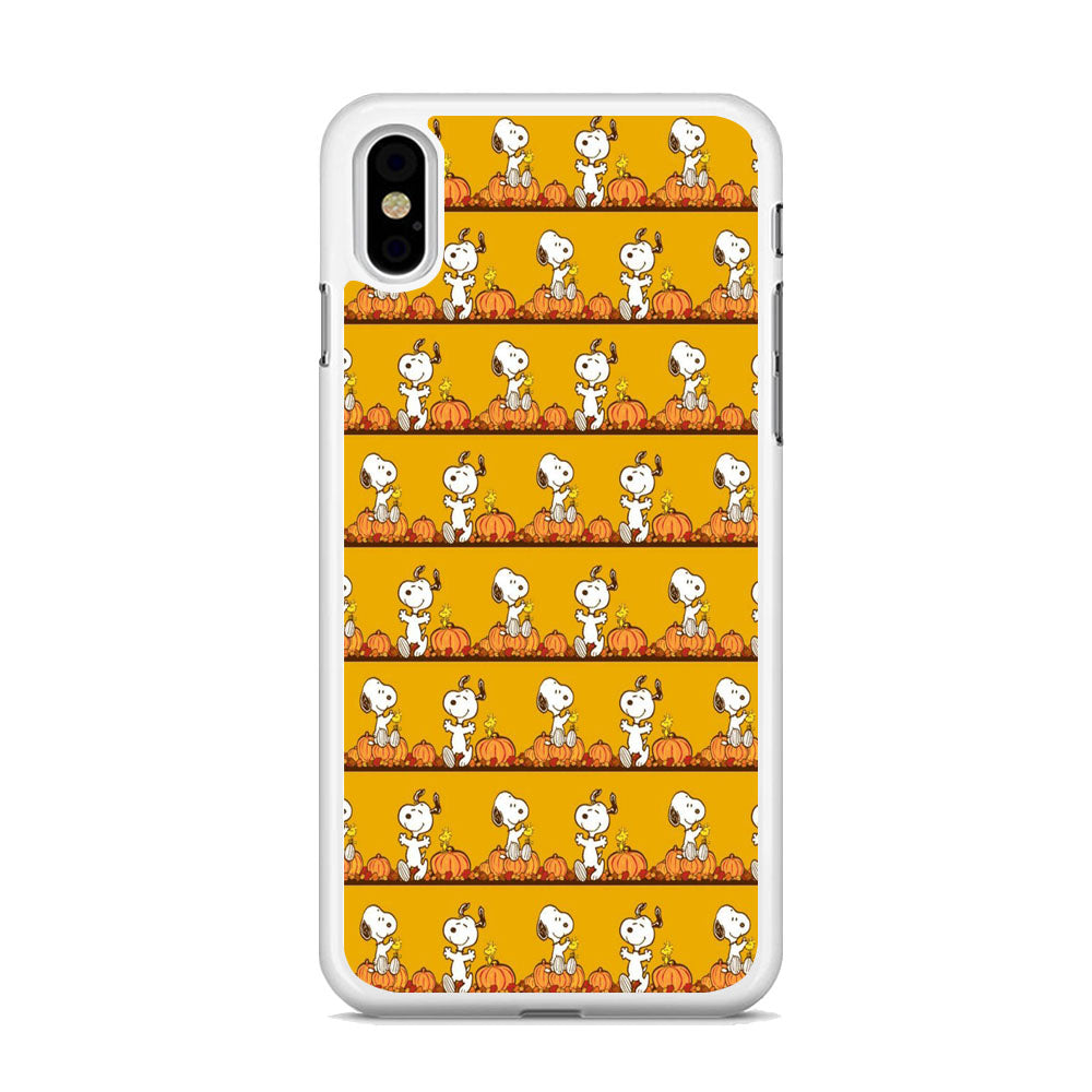 Snoopy Happy farm Fruit iPhone XS MAX Case
