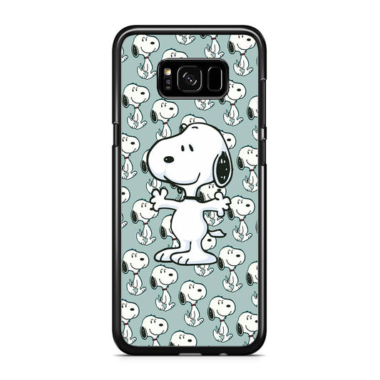 Snoopy Hug Coming Samsung Galaxy S8 Plus Case