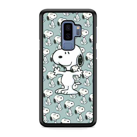 Snoopy Hug Coming Samsung Galaxy S9 Plus Case