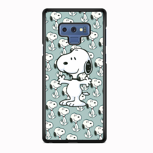 Snoopy Hug Coming Samsung Galaxy Note 9 Case