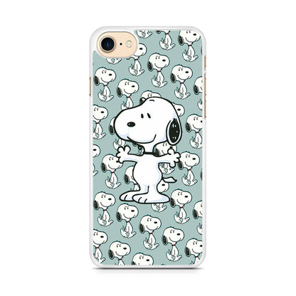 Snoopy Hug Coming iPhone 8 Case
