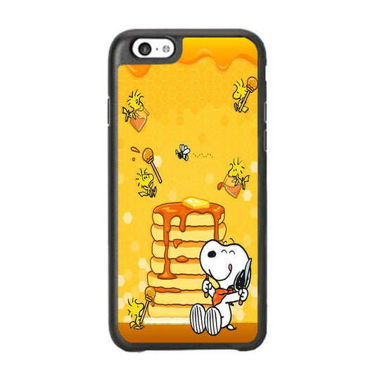 Snoopy Like Eat Pancake Hooney iPhone 6 Plus | 6s Plus Case - carneyforia