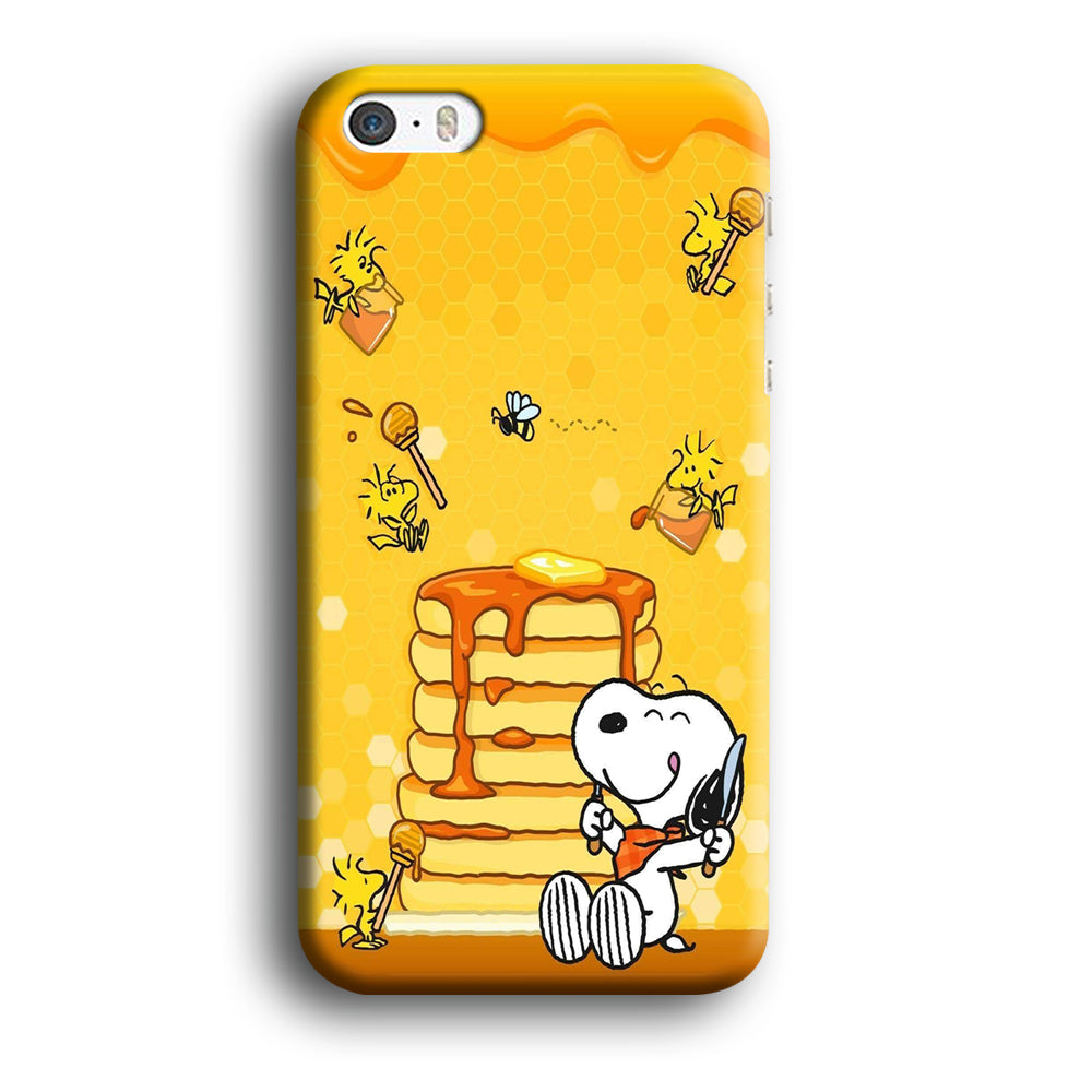 Snoopy Like Eat Pancake Hooney iPhone 5 | 5s Case - carneyforia