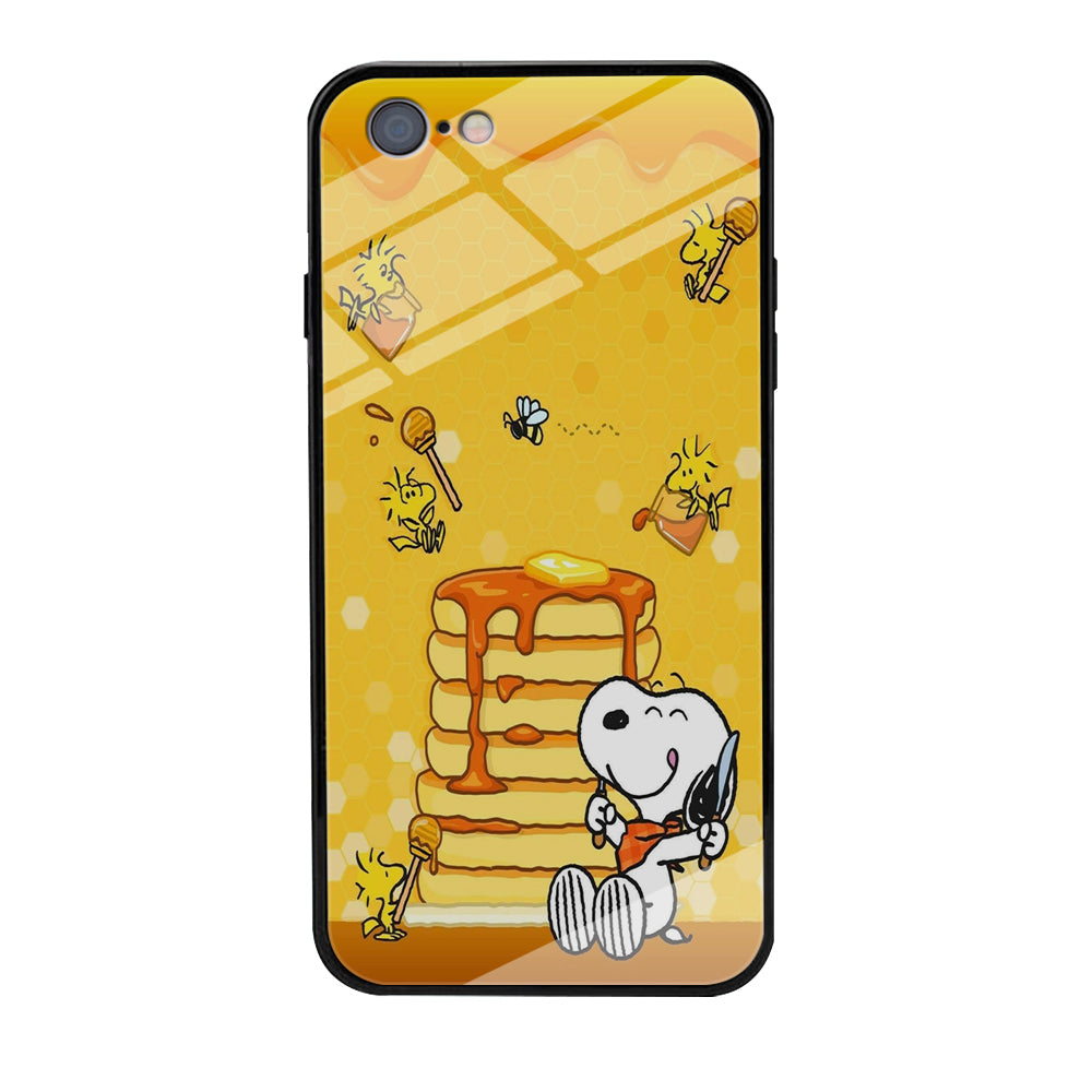 Snoopy Like Eat Pancake Hooney iPhone 6 Plus | 6s Plus Case - carneyforia