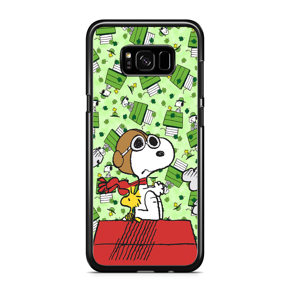 Snoopy Pilot Role Samsung Galaxy S8 Case