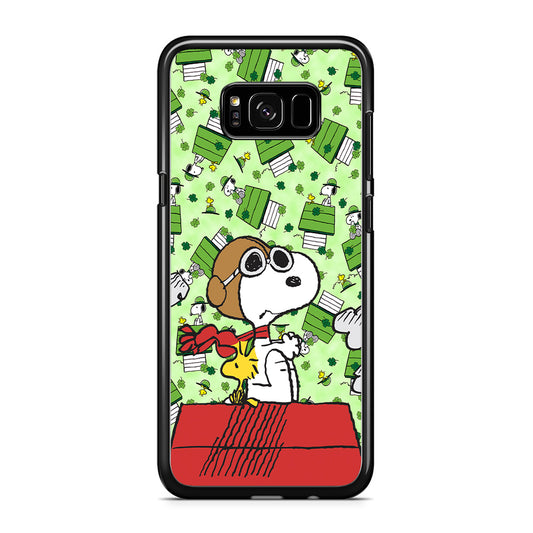Snoopy Pilot Role Samsung Galaxy S8 Plus Case