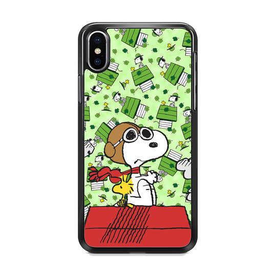 Snoopy Pilot Role iPhone XS MAX Case
