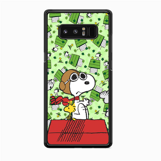 Snoopy Pilot Role Samsung Galaxy Note 8 Case