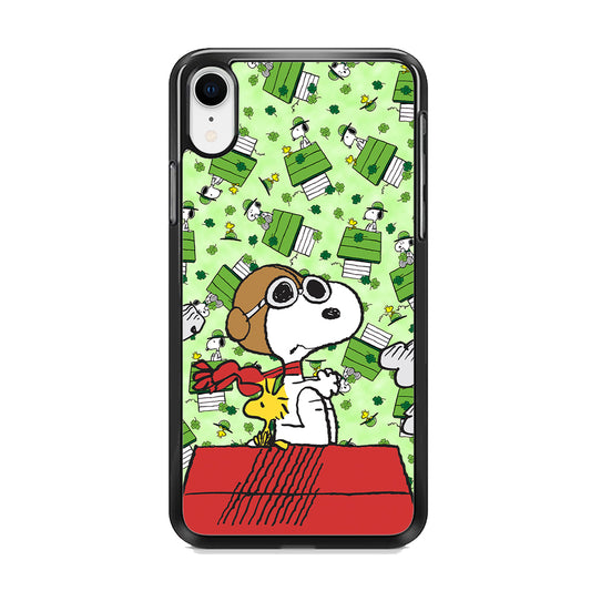 Snoopy Pilot Role iPhone XR Case