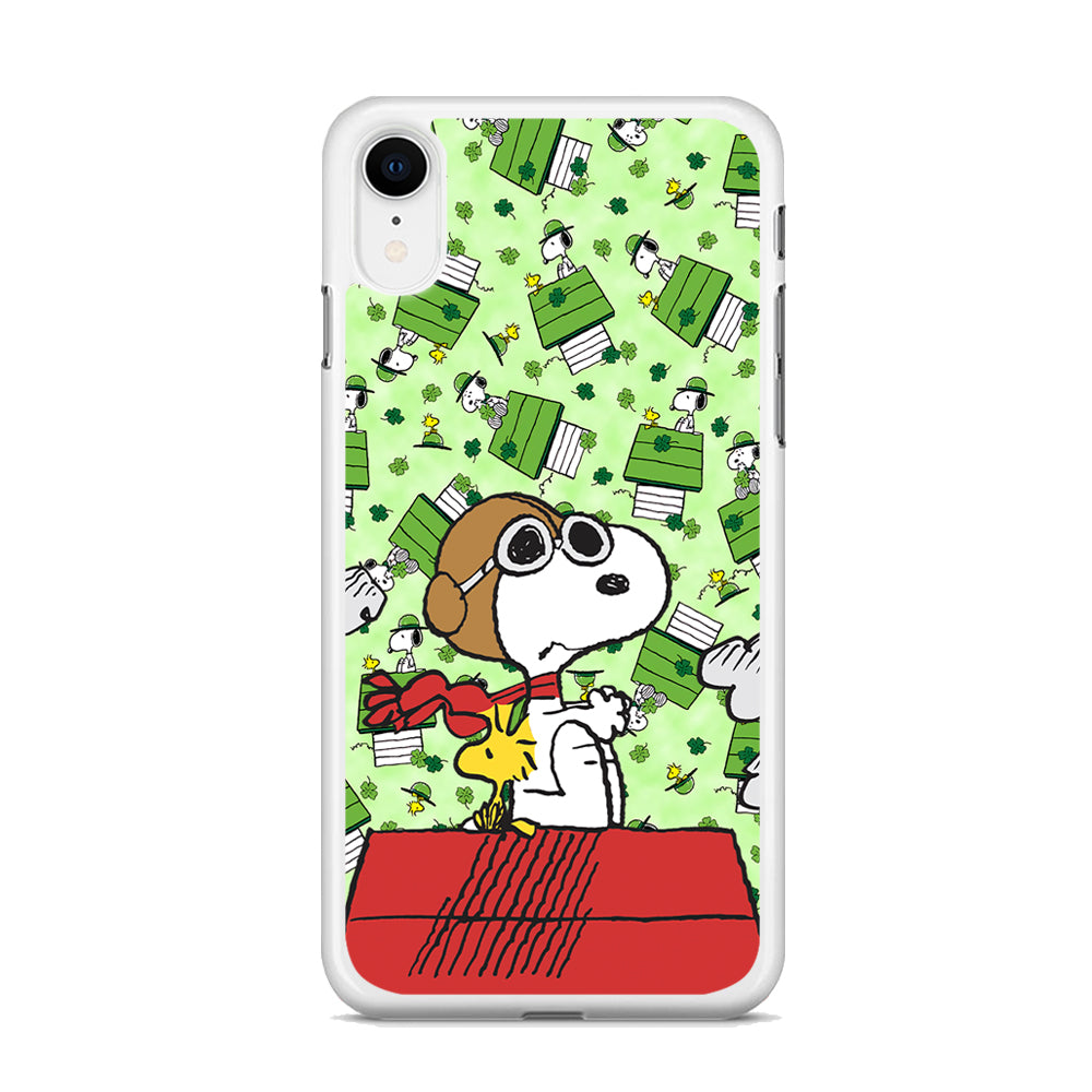 Snoopy Pilot Role iPhone XR Case