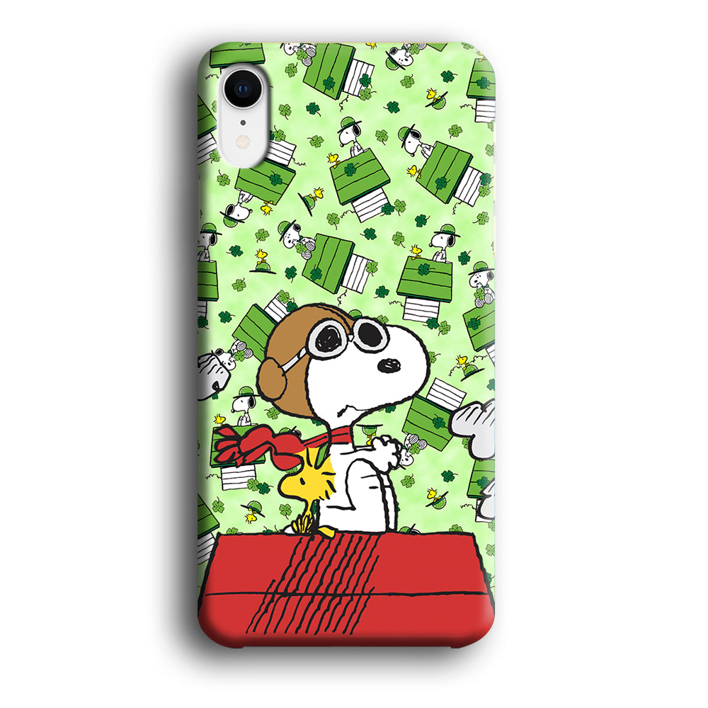 Snoopy Pilot Role iPhone XR Case