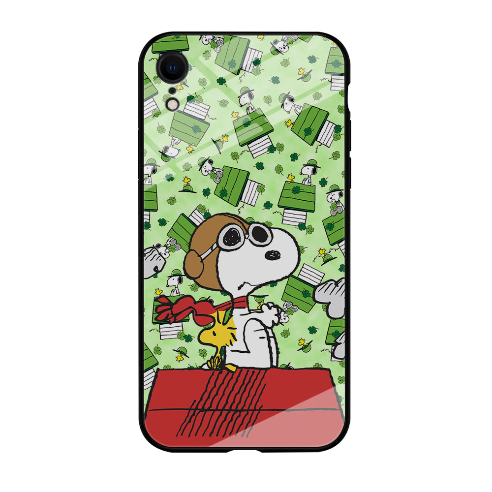 Snoopy Pilot Role iPhone XR Case