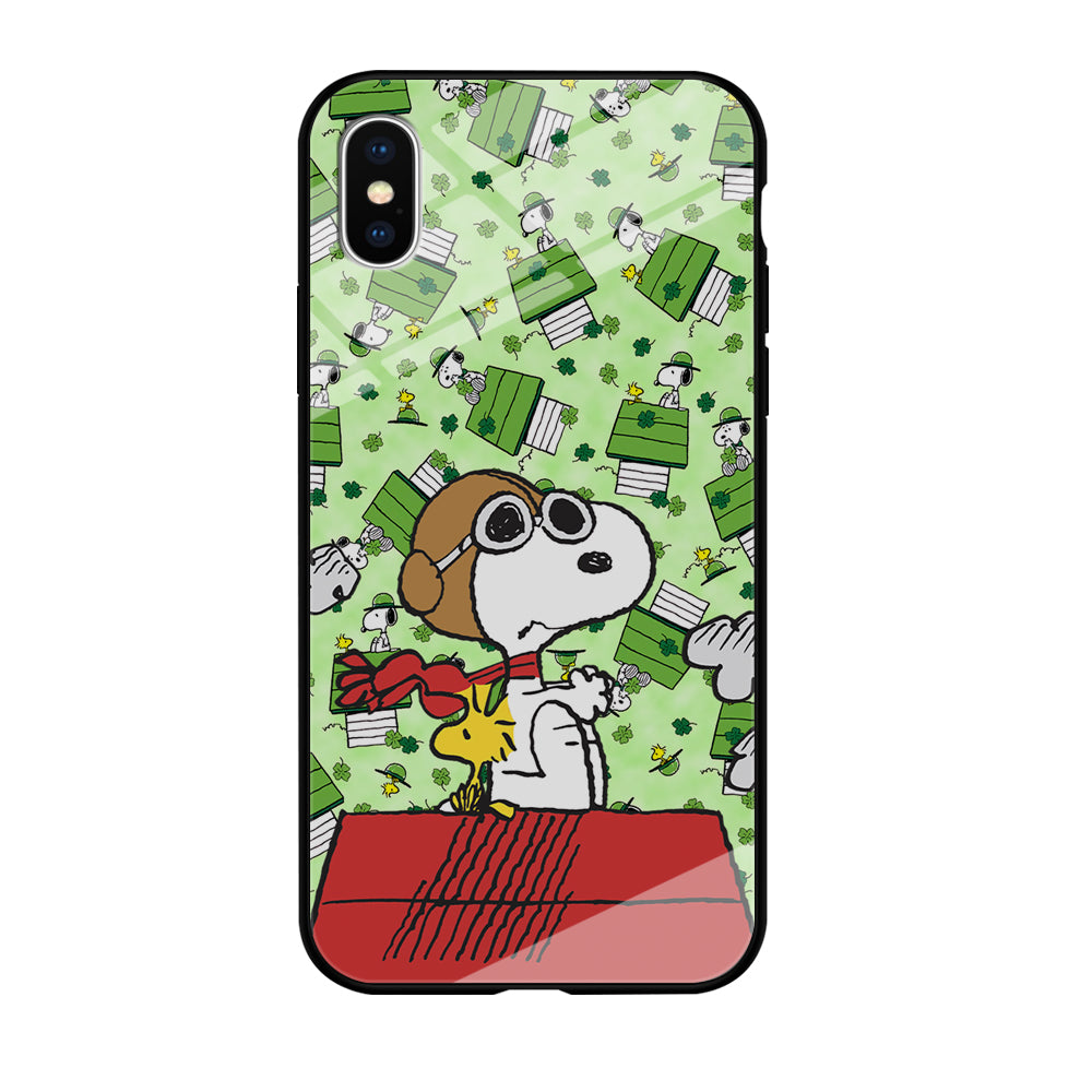 Snoopy Pilot Role iPhone XS MAX Case