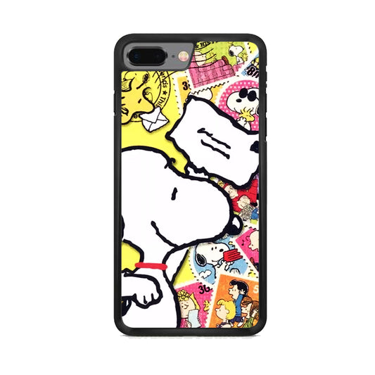 Snoopy Sending The Letter iPhone 7 Plus Case