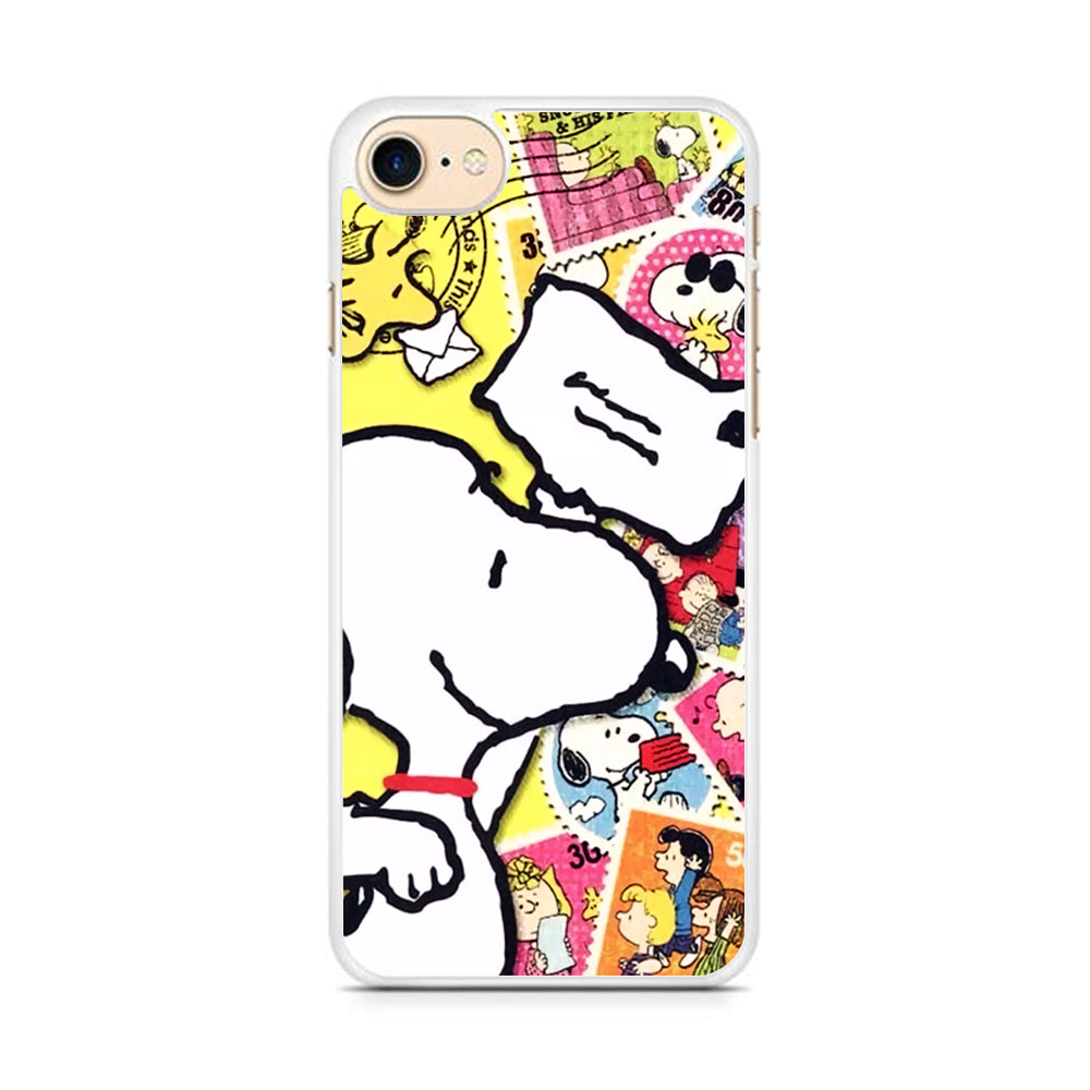 Snoopy Sending The Letter iPhone 7 Case