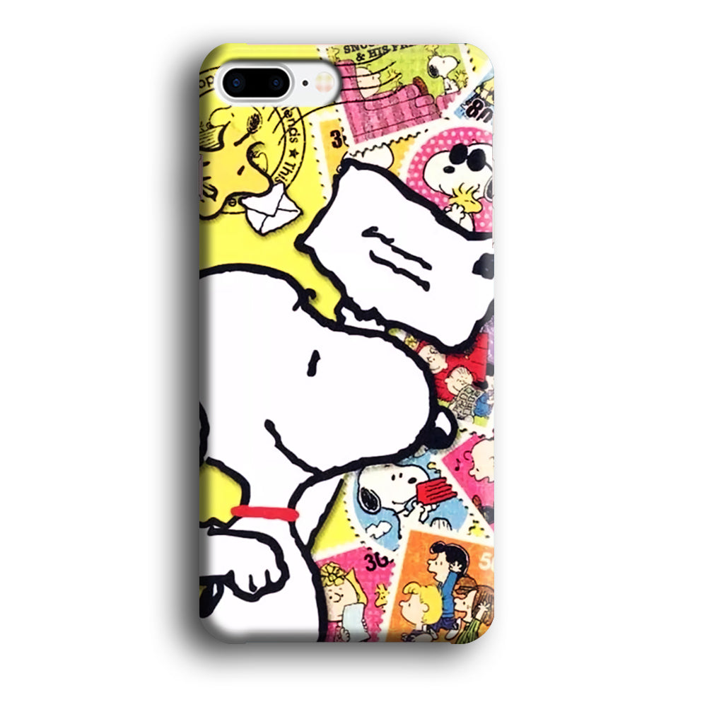 Snoopy Sending The Letter iPhone 7 Plus Case