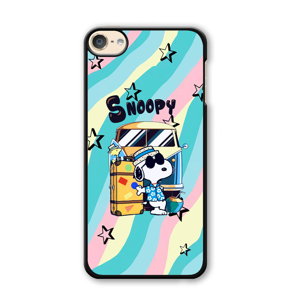 Snoopy Vacation Duty iPod Touch 6 Case - Carneyforia