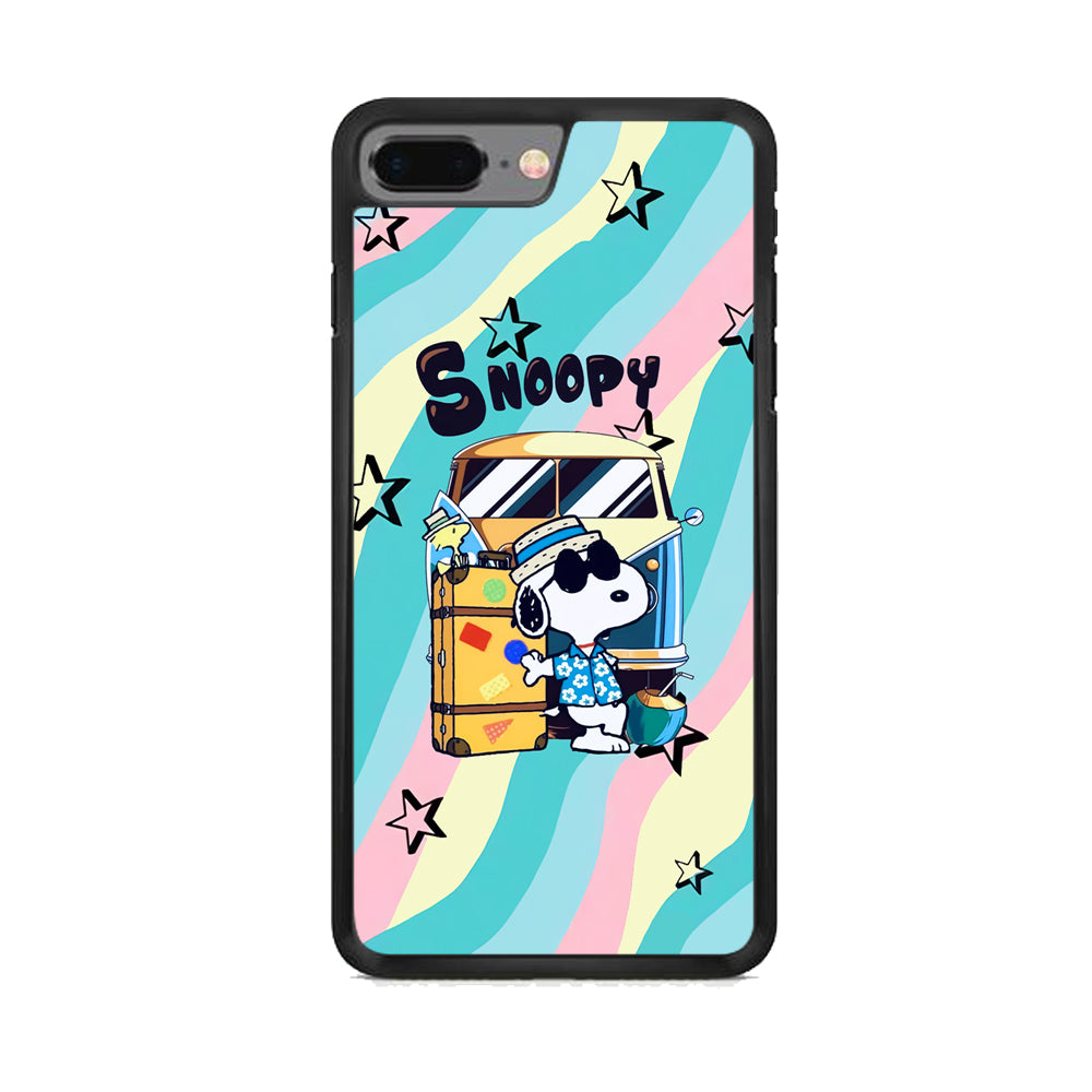 Snoopy Vacation Duty iPhone 7 Plus Case