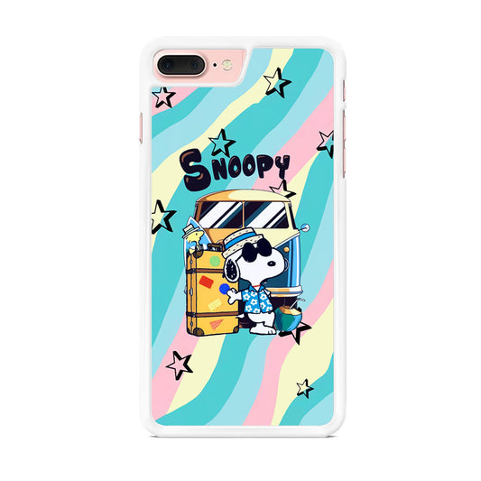 Snoopy Vacation Duty iPhone 7 Plus Case