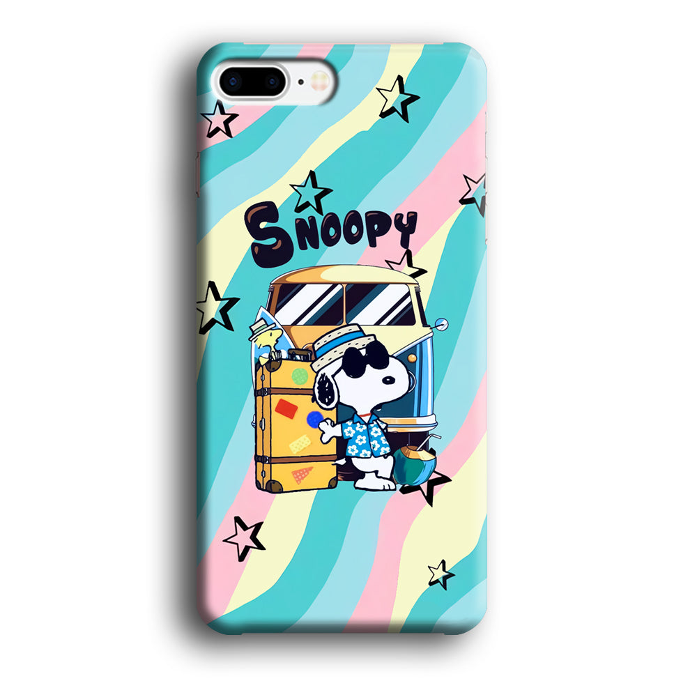 Snoopy Vacation Duty iPhone 7 Plus Case