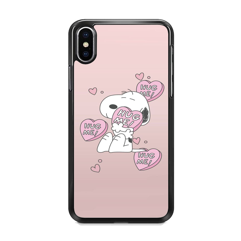 Snoopy Want A Hug iPhone XS Case