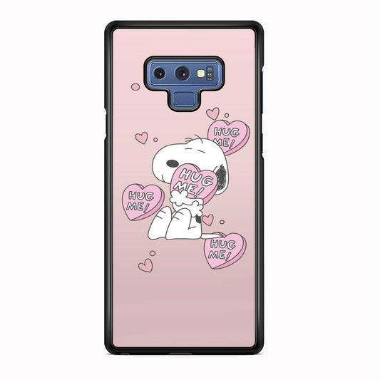 Snoopy Want A Hug Samsung Galaxy Note 9 Case