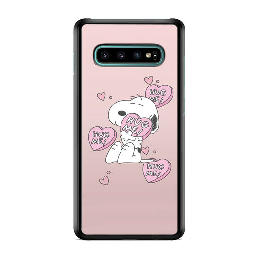 Snoopy Want A Hug Samsung Galaxy S10 Case