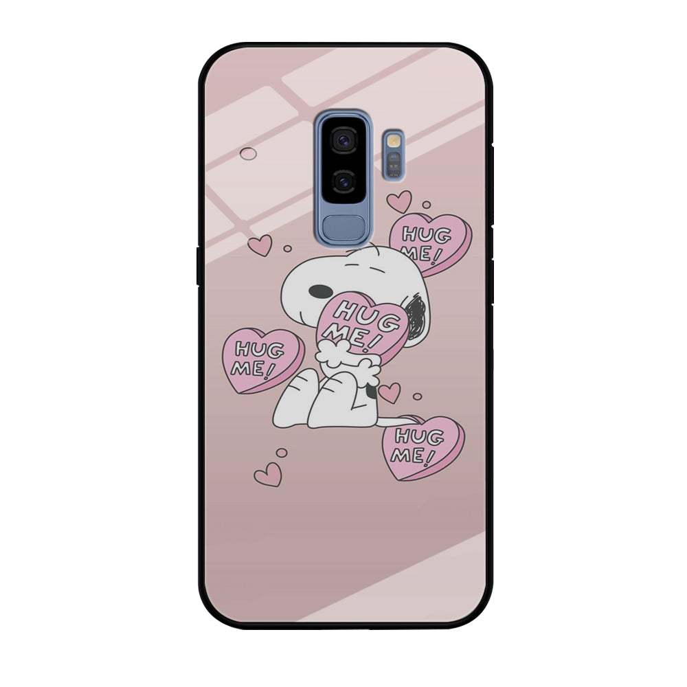 Snoopy Want A Hug Samsung Galaxy S9 Plus Case